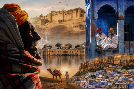 A curated self-guided handbook in German
designed for solo female photographers. Spans from Old Delhi's
alleys to the Thar Desert, featuring digital toolkits and safety
guidelines.