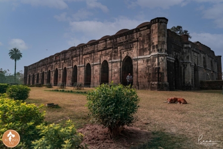 Arched ruins of the Bara Sona Masjid at Gaur